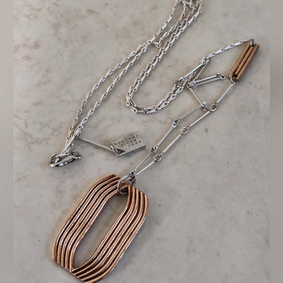 Anne Marie Chagnon Modernist Necklace - Picture 2 of 12